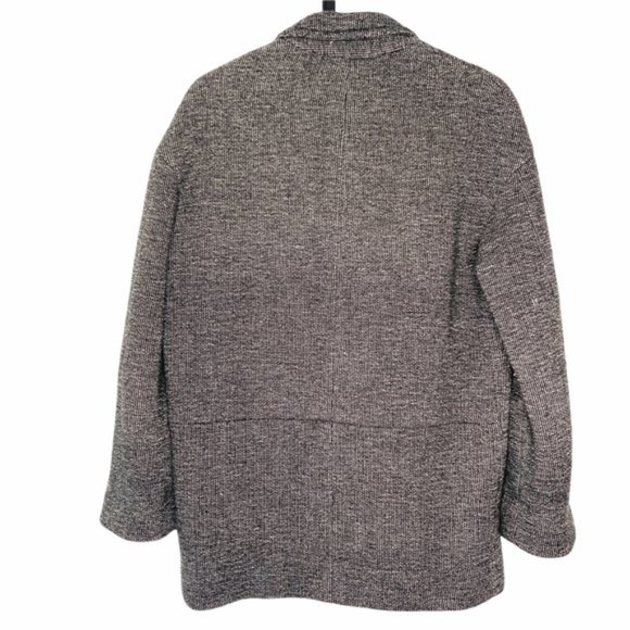 Babaton Henry Wool Coat single button close - Picture 5 of 8